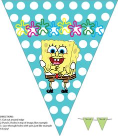 Free Printable Spongebob Party Decorations