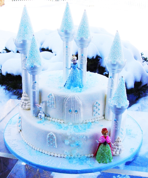 10 Photos of Frozen Disney Princess Cakes For Girls