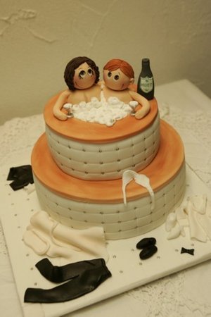 Funny Wedding Anniversary Cake