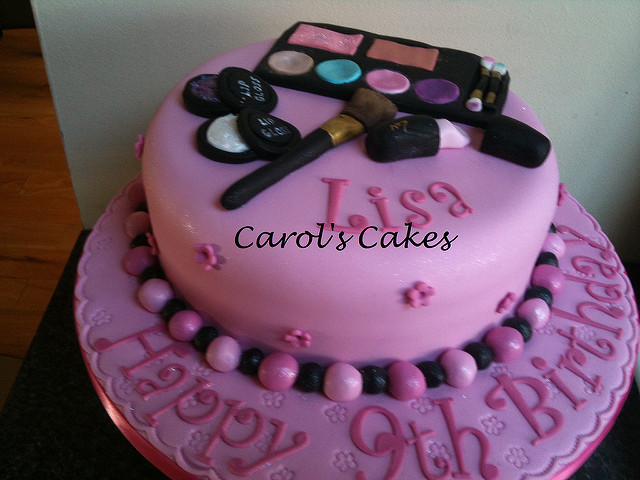 Glamour Birthday Cake Idea