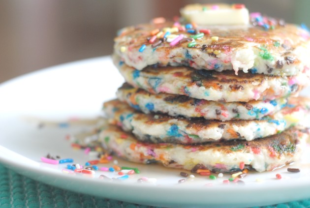 Gluten Free Funfetti Pancakes