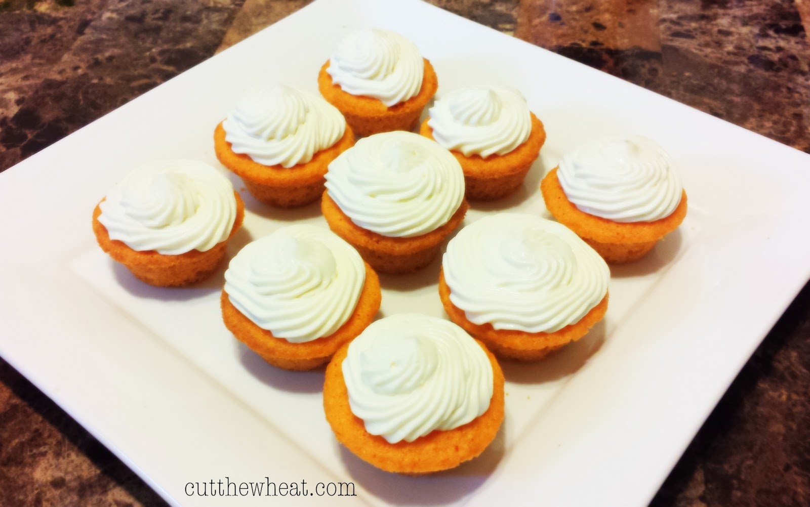 Gluten Free Orange Cupcakes