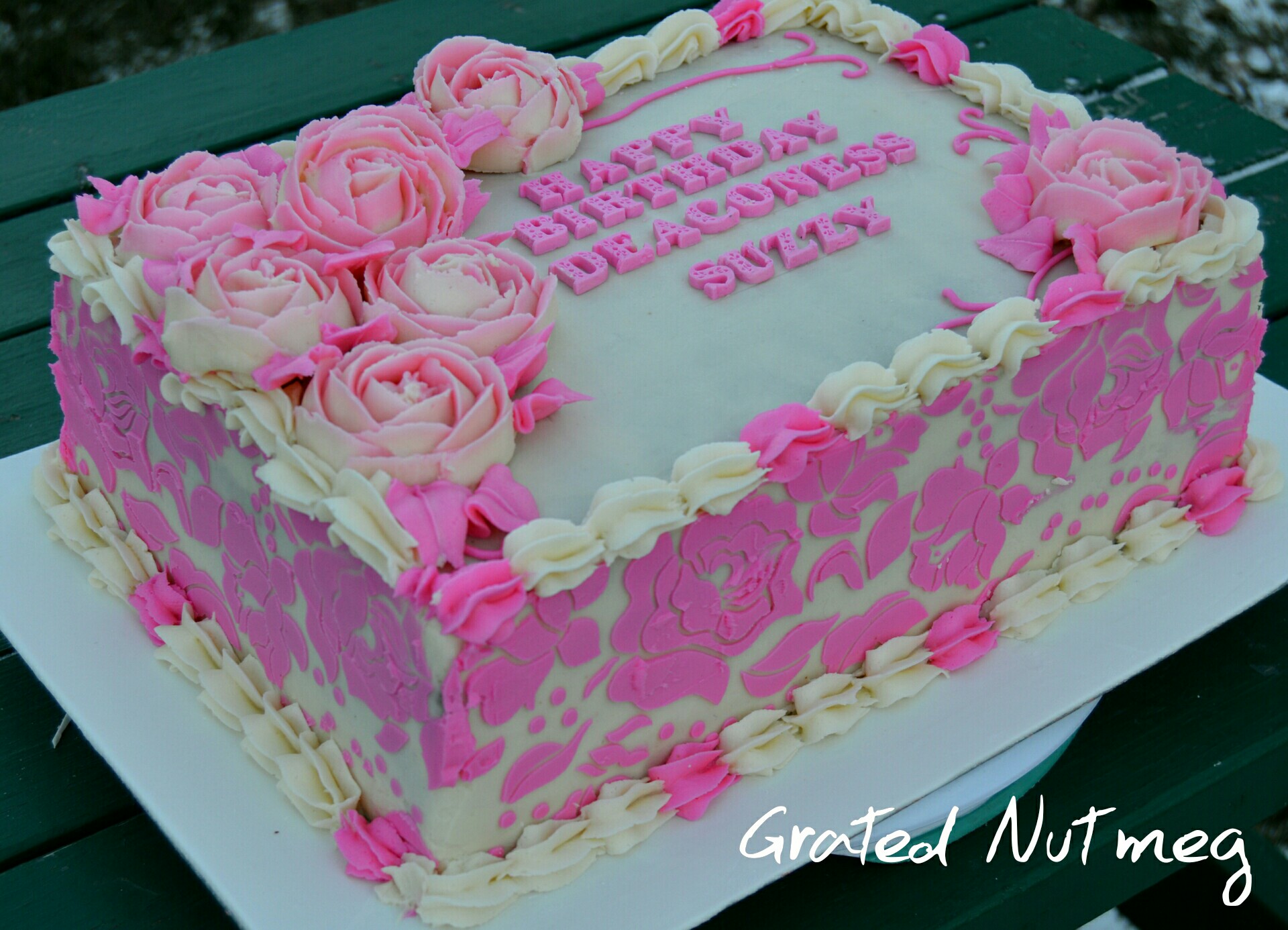 10 Photos of Full Sheet Buttercream Cakes