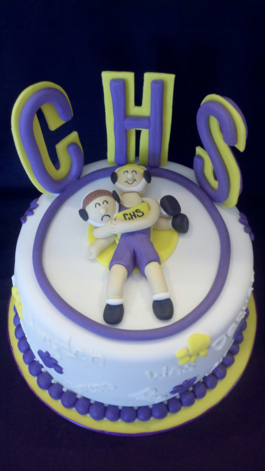 8 Photos of High School Wrestling Birthday Cakes