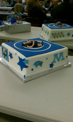 High School Wrestling Cake