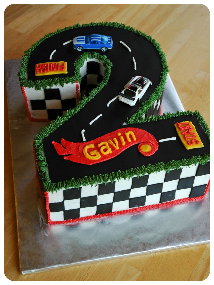 11 Photos of Round Fondant Birthday Cakes Toy Car