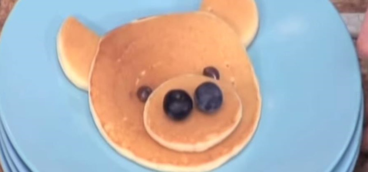 How to Make Shapes with Pancakes