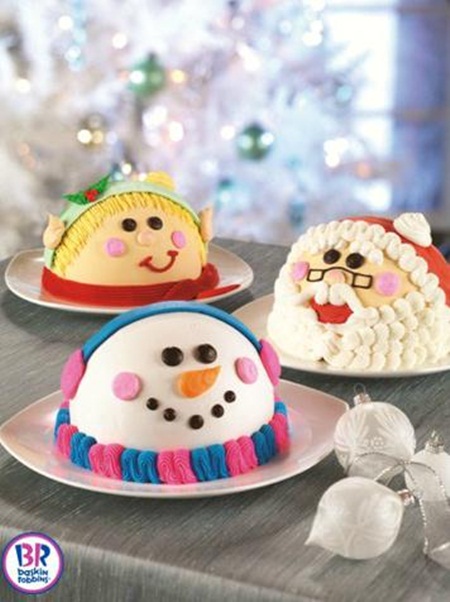 10 Photos of Holiday Ice Cream Cakes