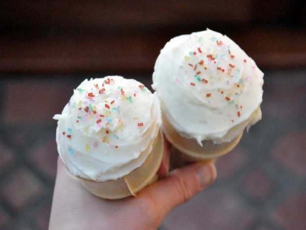 5 Photos of Joy Ice Cream Cone Cupcakes