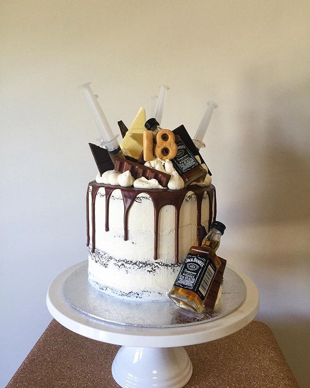 Jack Daniel's Birthday Cake