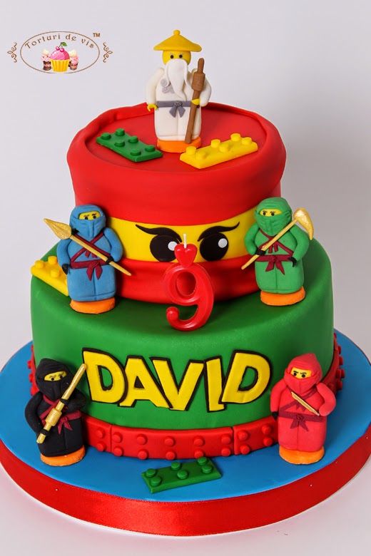 LEGO Ninjago Birthday Cake