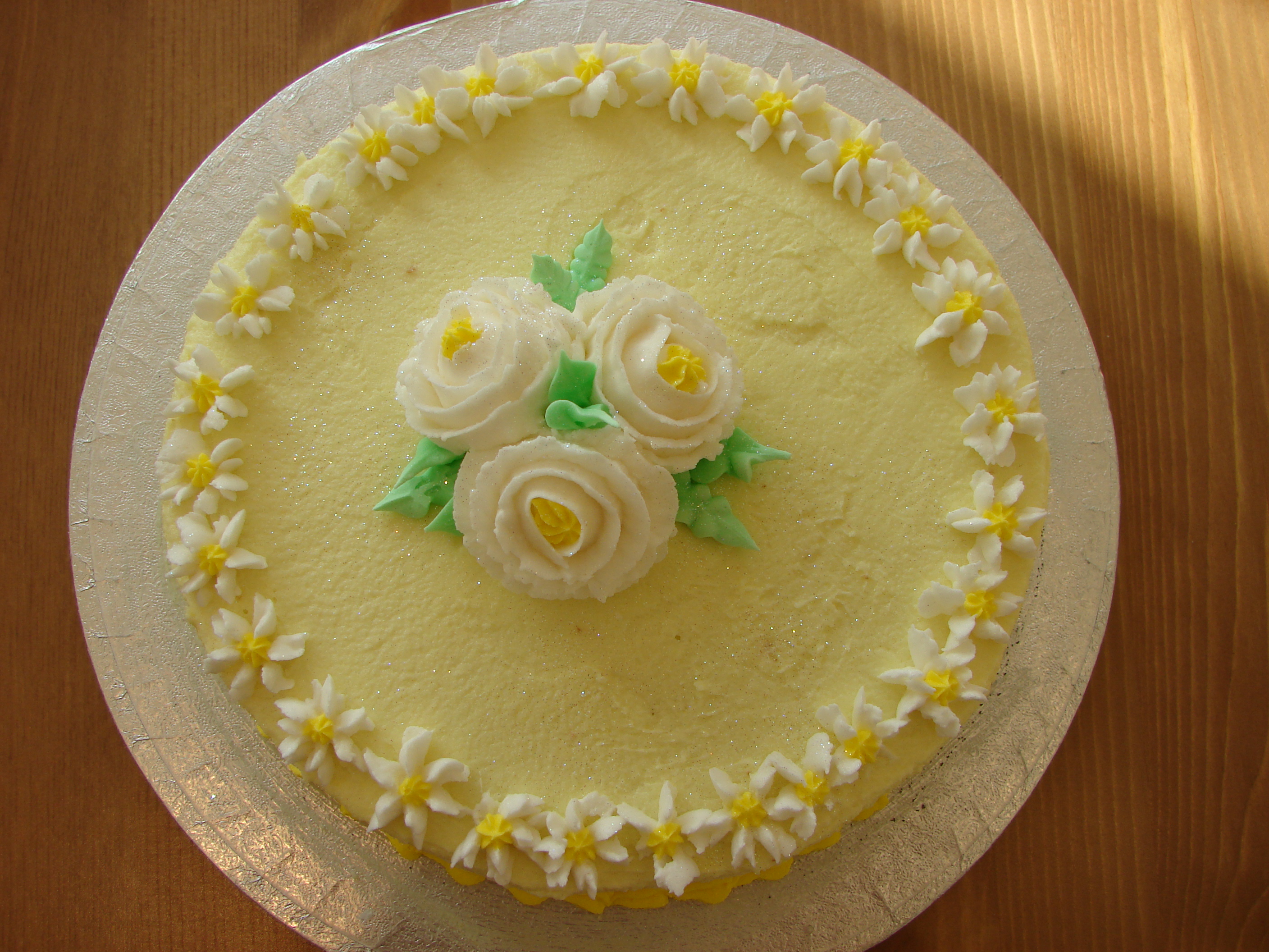 5 Lemon Zest Decorating Cakes Photo Lemon Cake With Whipped