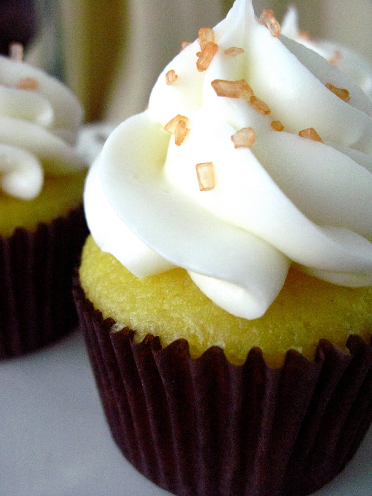 Lemon Cupcakes with Cream Cheese Frosting