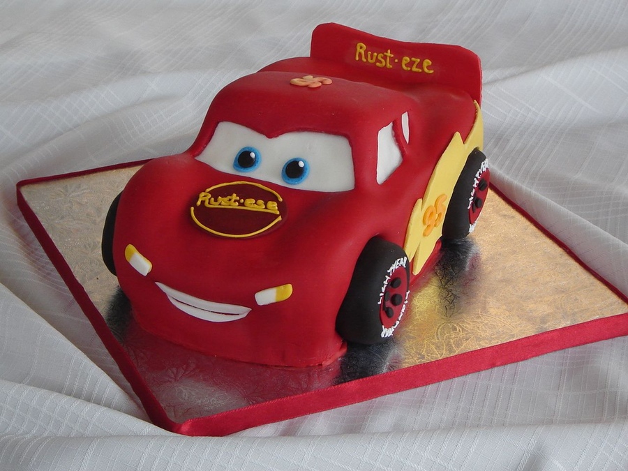 13 Photos of Lightning McQueen Birthday Cakes