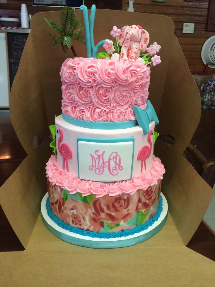 Lilly Sweet 16 Cake