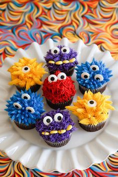 Little Boy Birthday Cupcake Idea