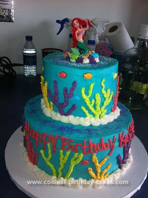 Little Mermaid Birthday Cake