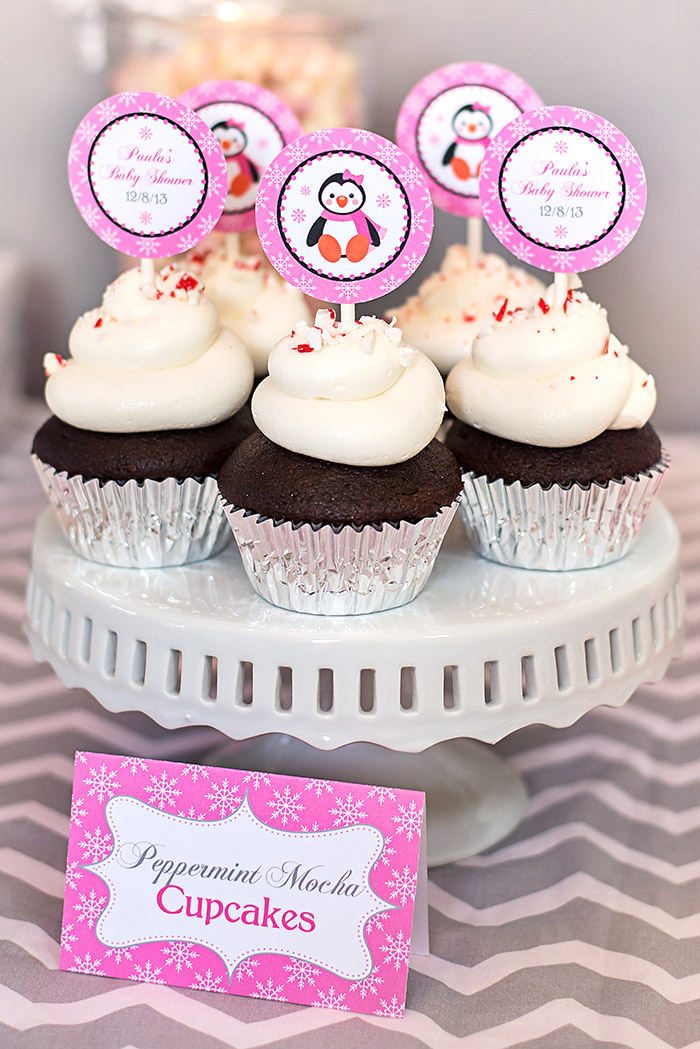 Little Penguin Baby Shower Winter Wonderland