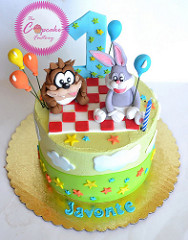 Looney Tunes Birthday Cake