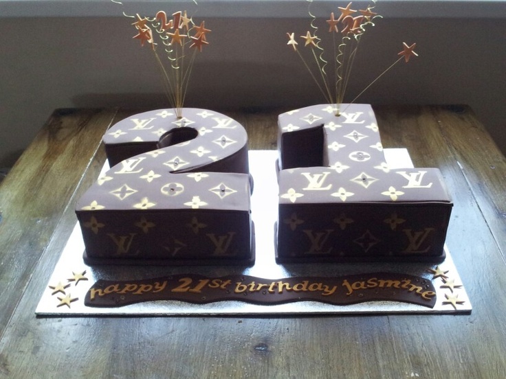 Louis Vuitton Birthday Cake