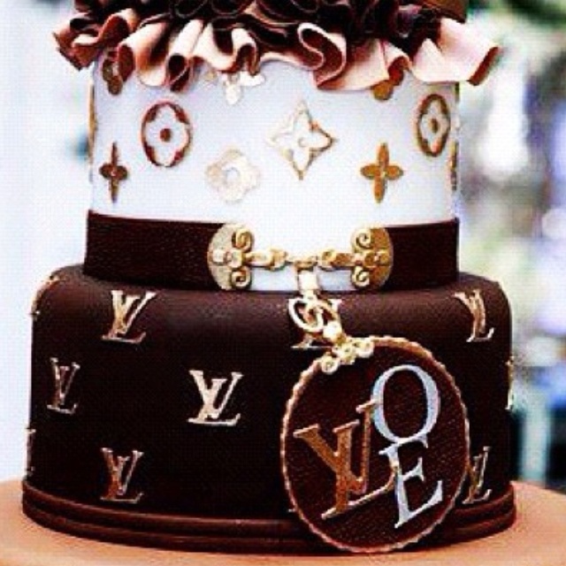 LV Birthday Cake