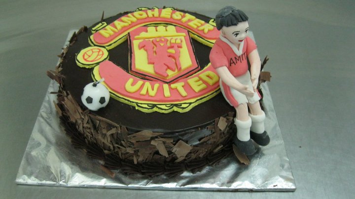 Manchester United Birthday Cake