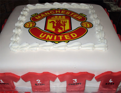 Manchester United Birthday Cake