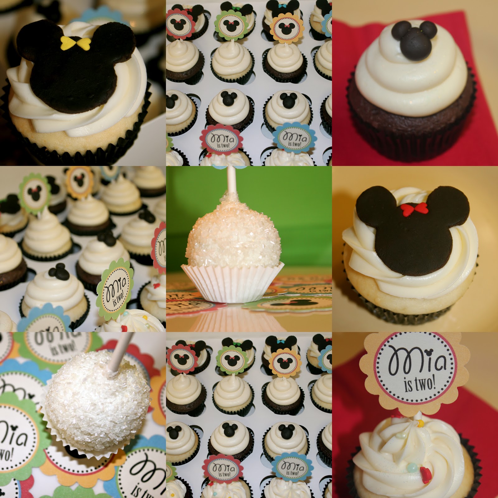 Mickey Mouse Clubhouse Cupcakes