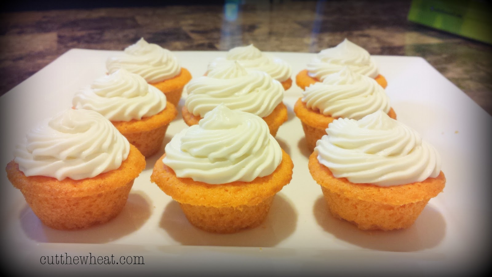 6 Photos of Mini Creamsicle Cupcakes