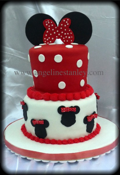 Minnie Mouse 1 Year Old Birthday Cakes