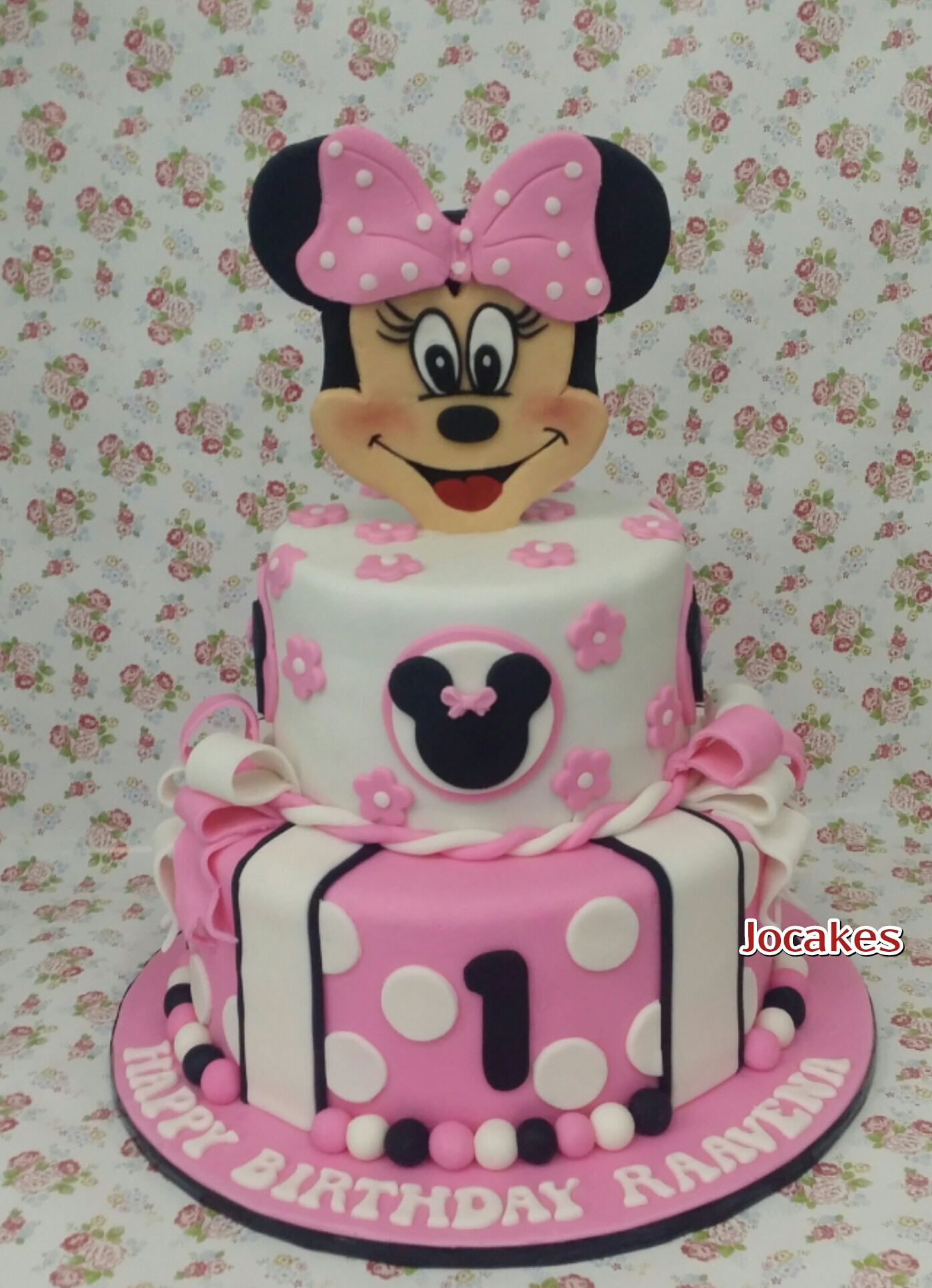 Minnie Mouse 1 Year Old Birthday Cakes