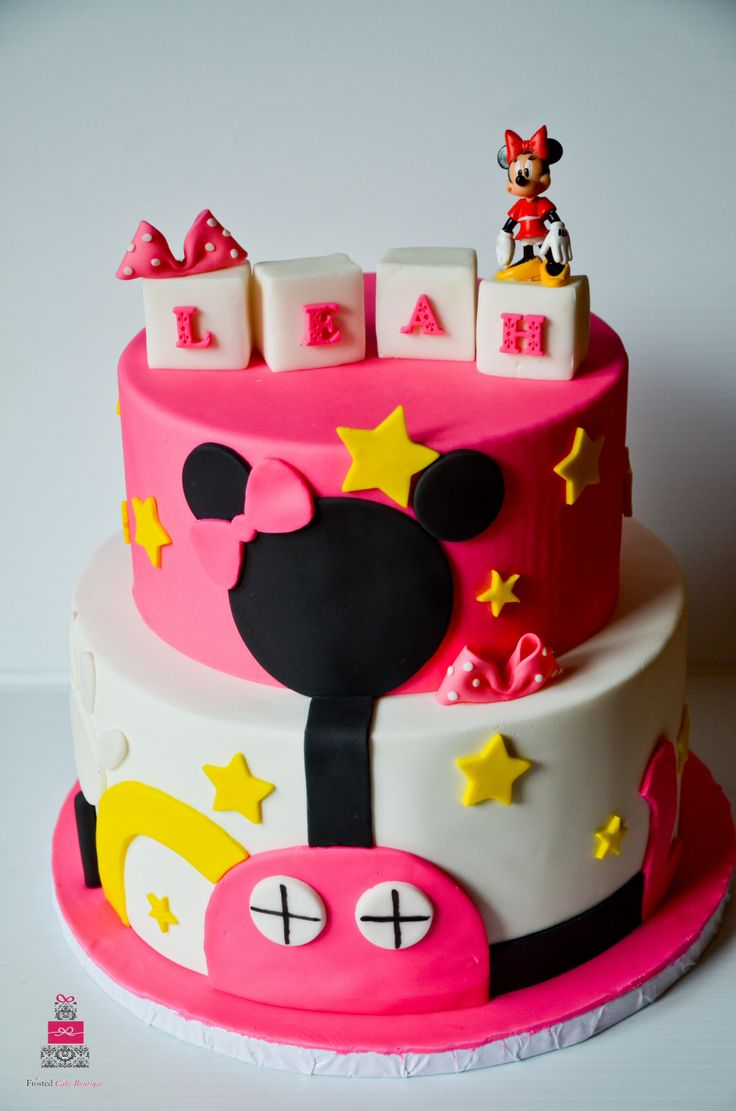 Minnie Mouse Birthday Cake