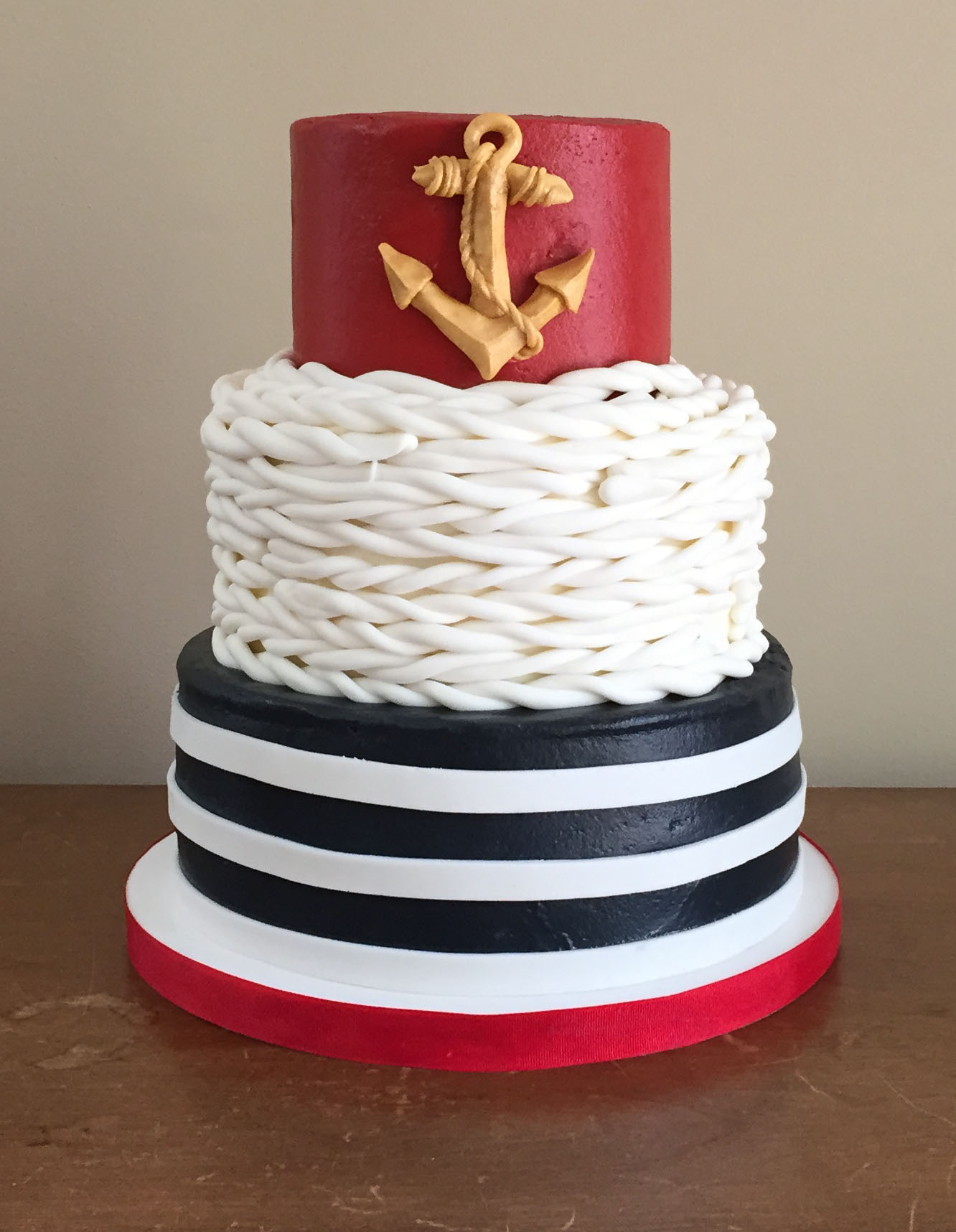 Nautical Birthday Cake