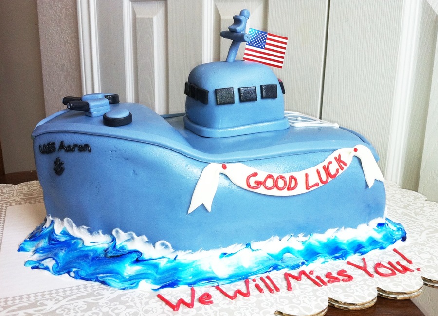 12 Navy Ship Cakes Decorations Photo Navy Ship Cake Navy Ship