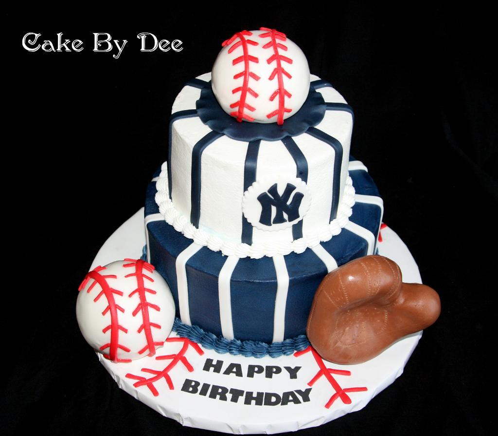 New York Yankees Birthday Cake