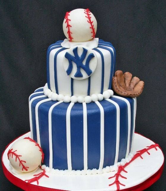 New York Yankees Birthday Cake