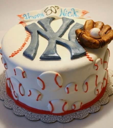 New York Yankees Cake