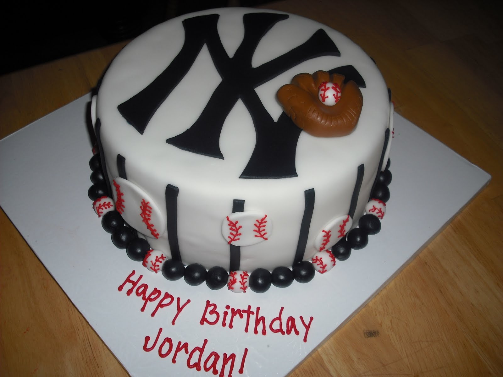 New York Yankees Cake