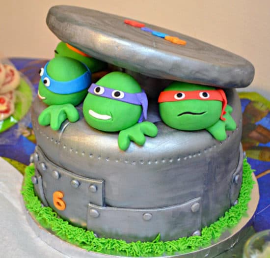 Ninja Turtle Cake