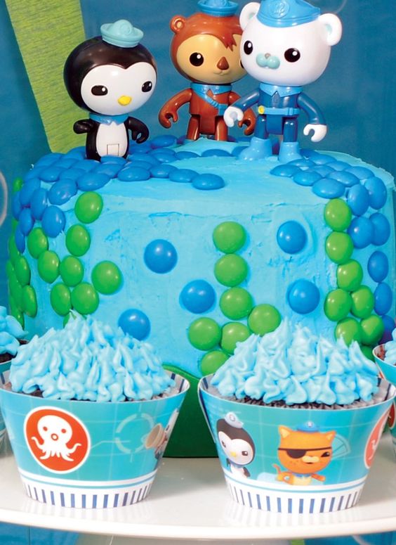 Octonauts Birthday Party Cake