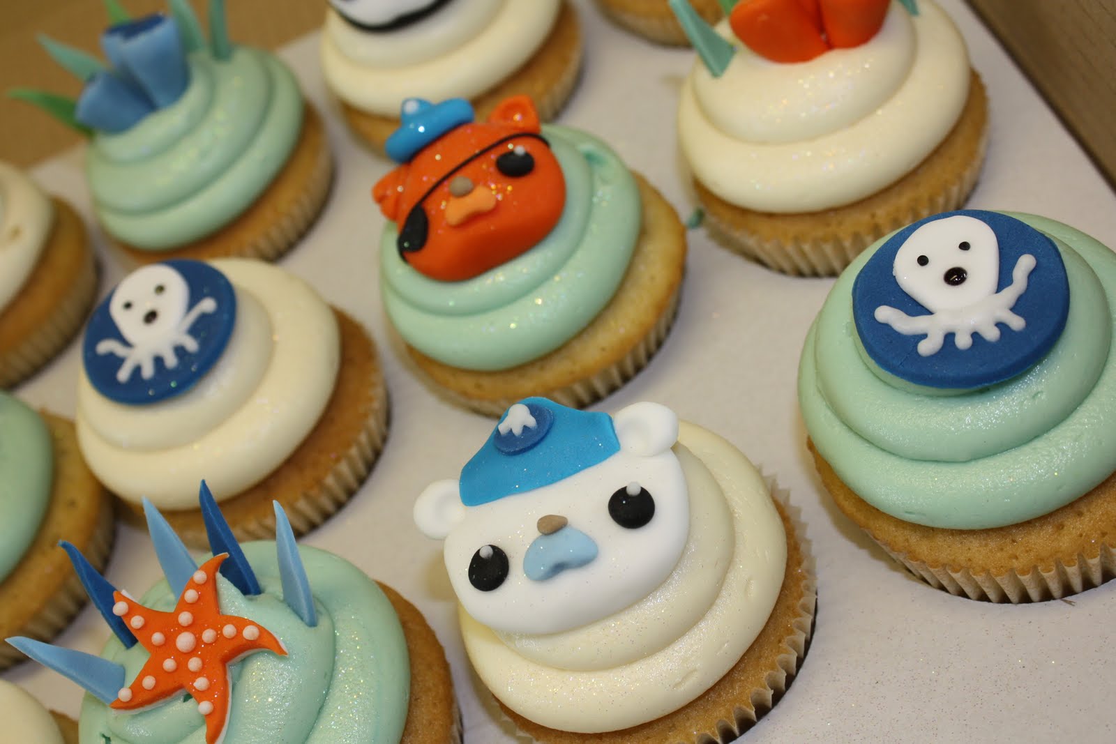 11 Photos of Octonauts Birthday Cupcakes