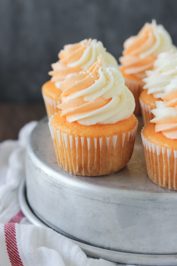 8 Photos of Orange Cream Frosting For Cupcakes