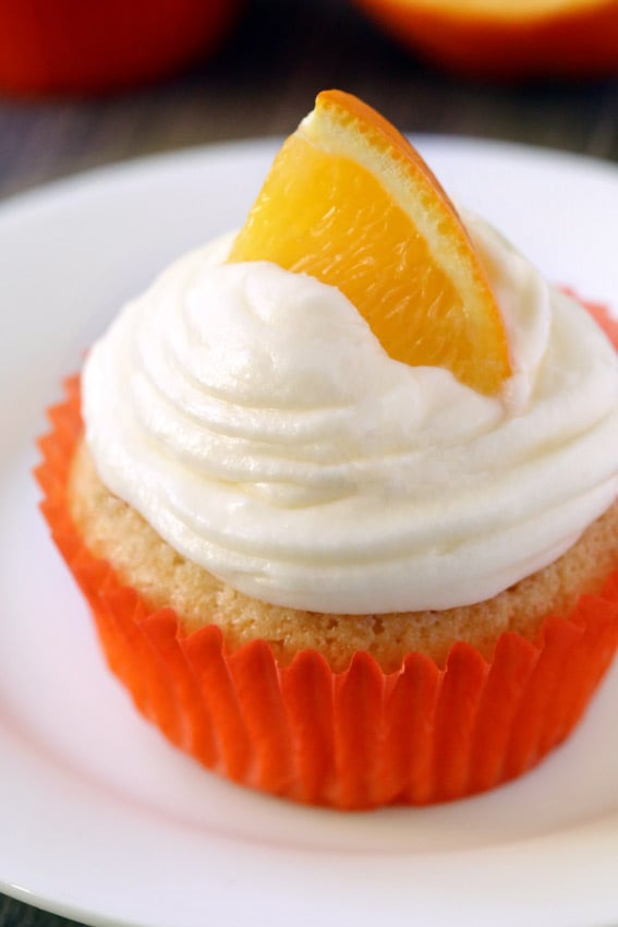 Orange Creamsicle Cupcake Recipe