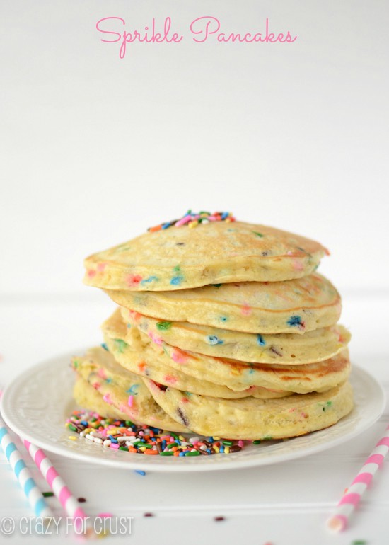 Pancakes with Sprinkles