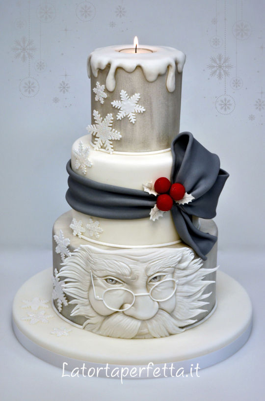 8 Photos of Santa Claus 3 Tier Cakes