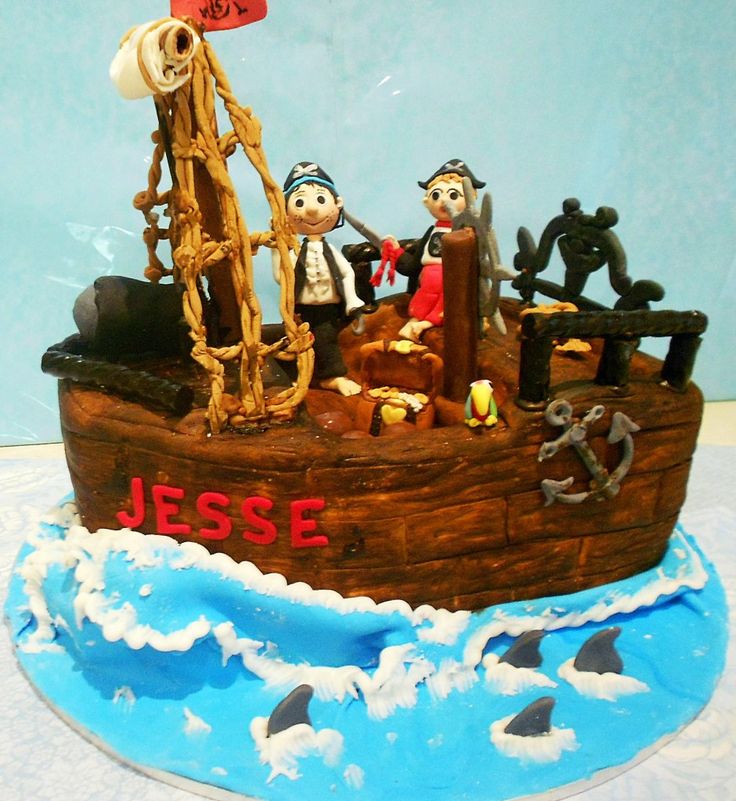 Pirates of Caribbean Cake