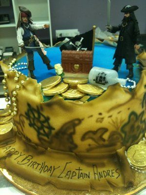 Pirates of the Caribbean Cake Ideas