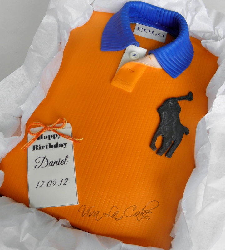 Polo Shirt Cake