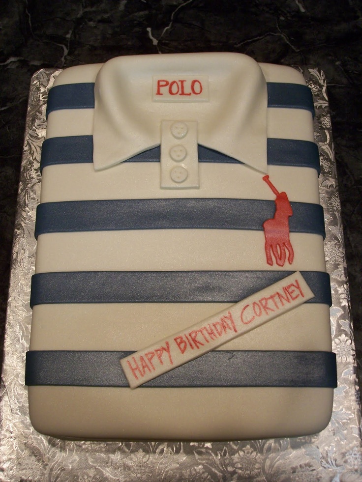 Polo Shirt Cake