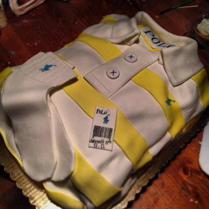 Polo Shirt Cake